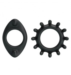 BAILE - Men's Delay Penis Ring (2Pcs)
